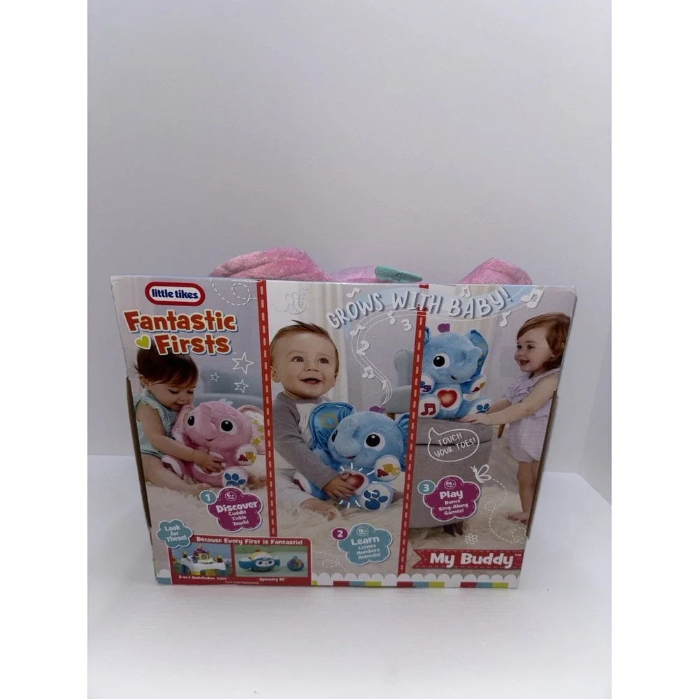 Little Tikes Fantastic Firsts‎ My Buddy Lalaphant Baby Learning Toy 6-24 Months